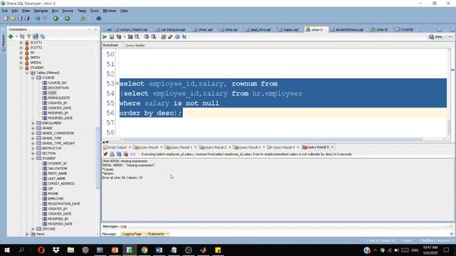 Denying DML operation on view Top N analysis intro part 2 || Database Application using PL/SQL смотреть онлайн