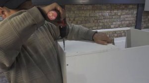 Сборка модуля угловой тумбы мойки 11-100-M01R