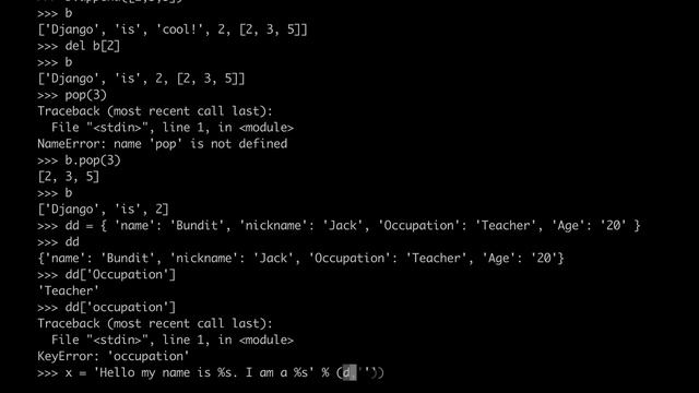 Python Data Structure: Dictionary смотреть онлайн