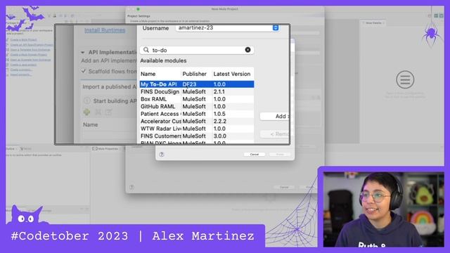 How to scaffold Mule flows from a published API spec in Anypoint Studio | #Codetober 2023 Day 1 смотреть онлайн