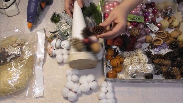 Новогодняя елочка своими руками. Новогодний декор дома. смотреть онлайн