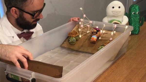 DIY Tsunami Experiment