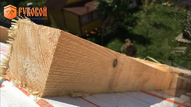 Баня 6 на 6 из бревна #Проект бани с мансардой и #балконом смотреть онлайн