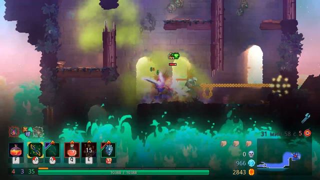 DEAD CELLS — ALL BOSSES (5BC, no damage, OP survival build) смотреть онлайн