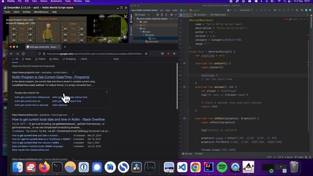 E006 - OSRS Botting Guide: How use paint to show script stats and progress смотреть онлайн