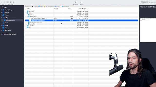 Never use User Defaults to store sensitive data! смотреть онлайн