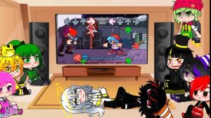 реакция among us  на 1 неделю fnf among us but human