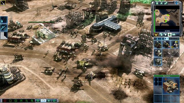 Command and Conquer Tiberium Wars Gameplay GDI vs NOD смотреть онлайн