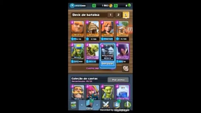 Troco Conta de Clash Royale Por Conta De Respawnables Obs:Sem Carta Lendária смотреть онлайн