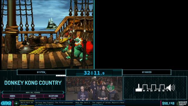 Donkey Kong Country Race Stew_ v V0oid in 33:32 - AGDQ2019 смотреть онлайн