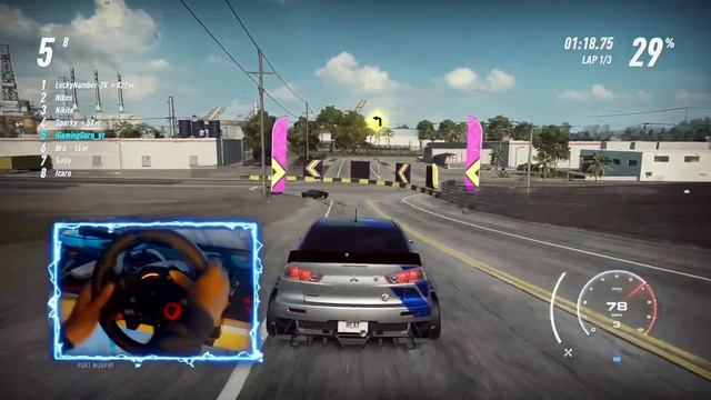 Need For Speed Heat - Logitech G29 | GreenBird Circuit Race | NFS Heat | iGamingguru смотреть онлайн