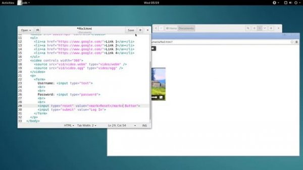 HTML Forms: Button Types (2/5) • Web Development 21