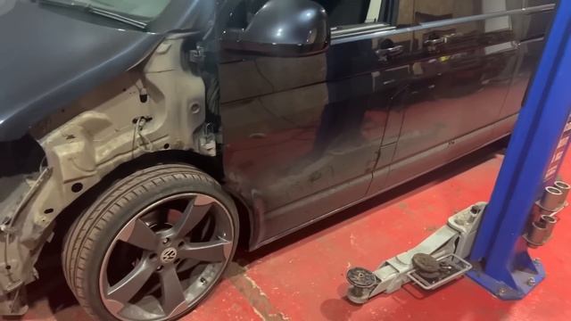 We Tub a VW T6 Part 1 Slammed on Solow air suspension and Airlift 3P смотреть онлайн