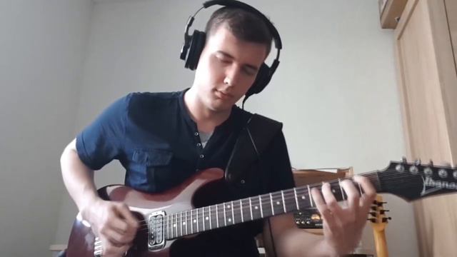 Anton Oparin - 5th Caprice of N.Paganini on electric guitar смотреть онлайн