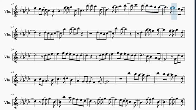 Violin Sheet Music: How to play One Last Cry (Brian McKnight Sax Cover) by Dennis David Sandria смотреть онлайн