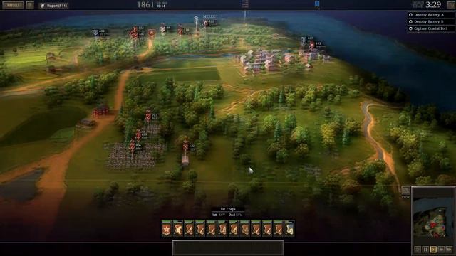 Ultimate General: Civil War - Confederate 1 смотреть онлайн