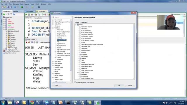 First Things First - Configuring Oracle SQL Developer смотреть онлайн