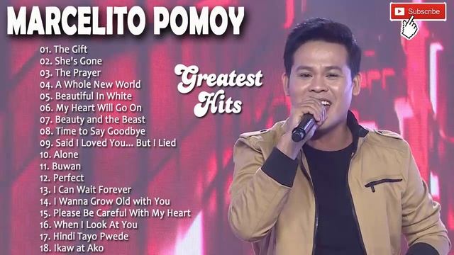 Marcelito Pomoy Nonstop Songs - Marcelito Pomoy Greatest Hits - OPM Tagalog Love Songs