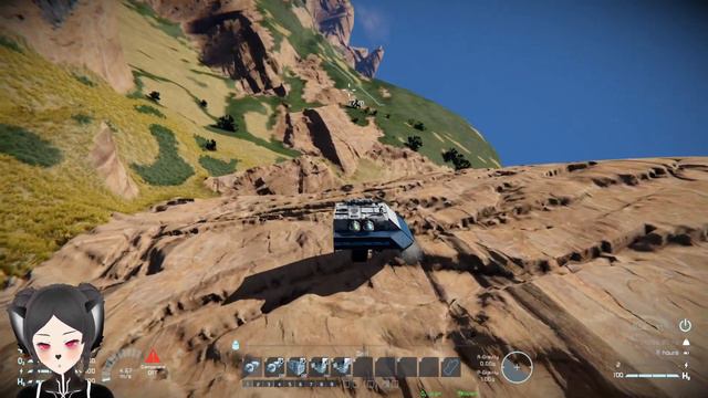 This Space Engineers Land Vehicle Does This Without Thrusters смотреть онлайн