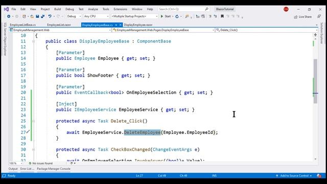 Child to parent component communication in blazor смотреть онлайн