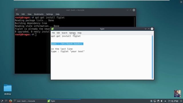 Add custom name in Linux Terminal (part1) смотреть онлайн