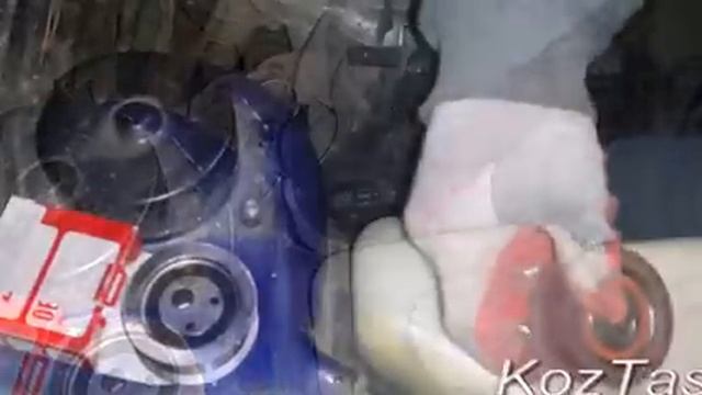 Замена натяжного ролика ремня ГРМ смотреть онлайн