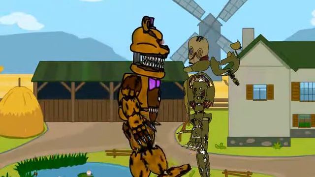 кошмарный Фредди против спрингтрапа смотреть онлайн