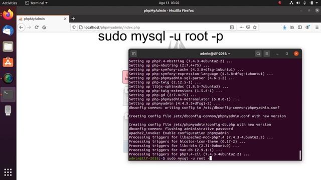 Tutorial Install PHP Myadmin (OS Linux) смотреть онлайн