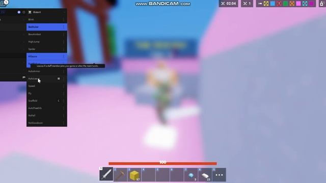 Vape v4 script II ROBLOX bedwars II смотреть онлайн
