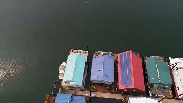 Плавучие дома, красивое место для жизни. Portland | Портленд | США.