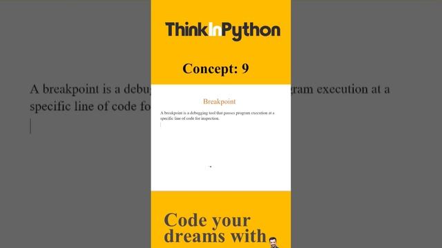 What is Breakpoint in Python #pythonforbeginners #beginnerprogramming #codingforbeginners #coding смотреть онлайн