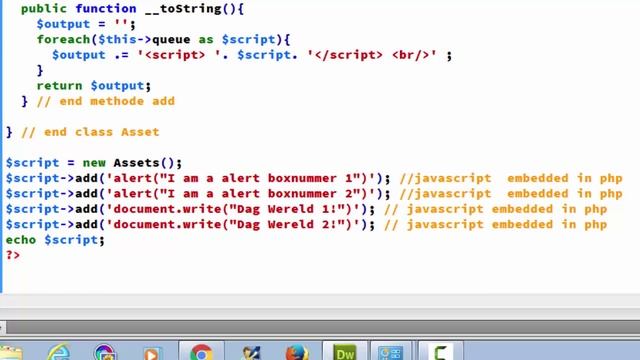 PHP OOP Deel 15 magic methode __tostring смотреть онлайн