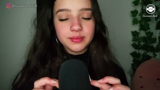 ASMR MEUS TRIGGERS FAVORITOS ( SUSSURROS / SOM DE BOCA / TAPPING / CÂMERA TOUCHING ) Luiza Aro Top смотреть онлайн