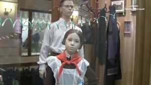 Песня Московские окна  Михаил Новохижин  ГУМу 120 лет  Москва  Song Moscow windows  GUM, Moscow