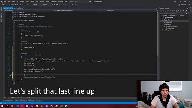 How to read Excel files in C# смотреть онлайн