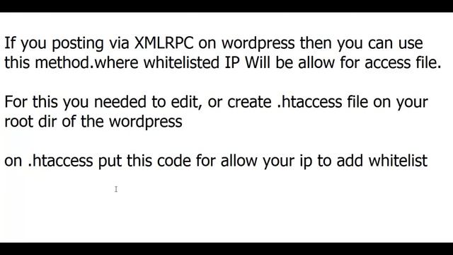 How To Prevent Wordpress XMLRPC Attack (No Plugin) смотреть онлайн