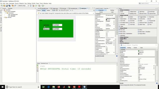 Java Swing 3 | Java login form 1 смотреть онлайн