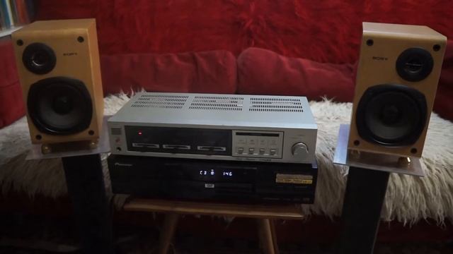 Fisher CA-30 amplifier (1985) & Sony SS-CCP11 speakers (2000) * смотреть онлайн