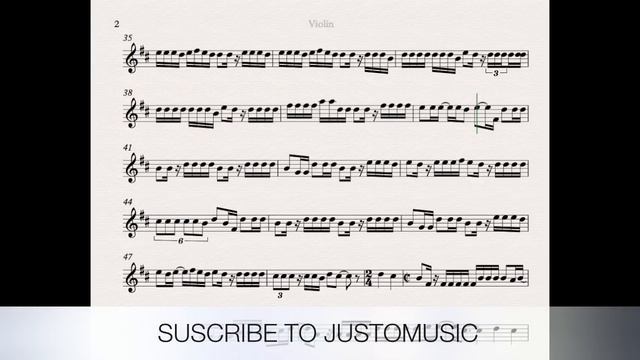 DESPACITO SHEET MUSIC VIOLIN WITH PLAY ALONG смотреть онлайн