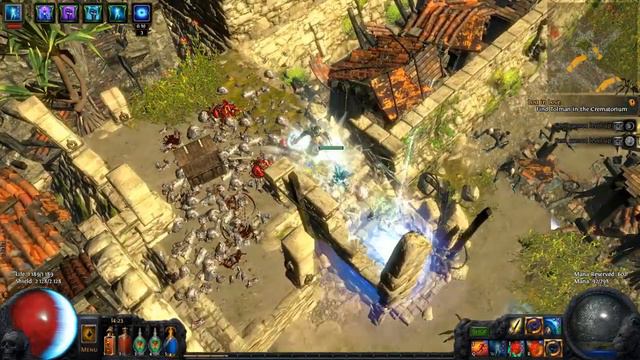 Path of Exile-делаем билд Freezing pulse.Essense league - 35 смотреть онлайн