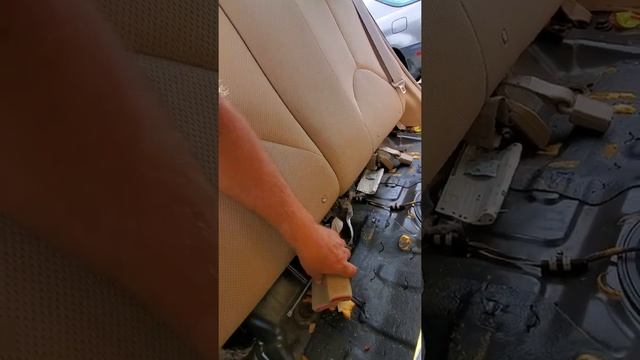 2006 Kia Rio back seat removal смотреть онлайн