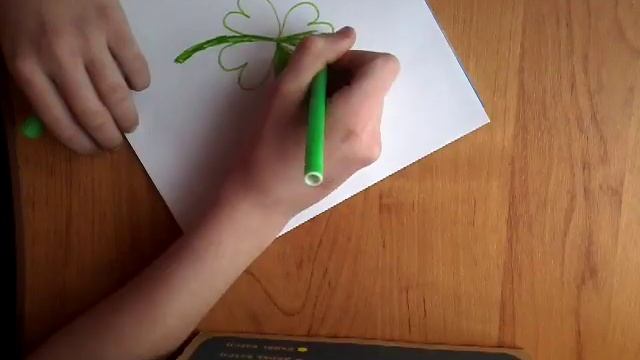 Рисуем клевер смотреть онлайн