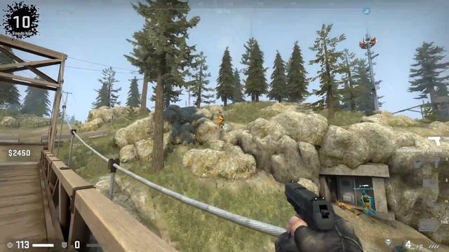 CS:GO · Danger Zone Gameplay on Blacksite map (CSGO Battle Royale) смотреть онлайн