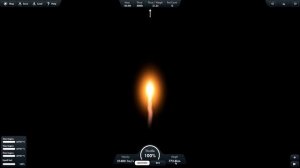 Самая быстрая ракета в space flight simulator №1