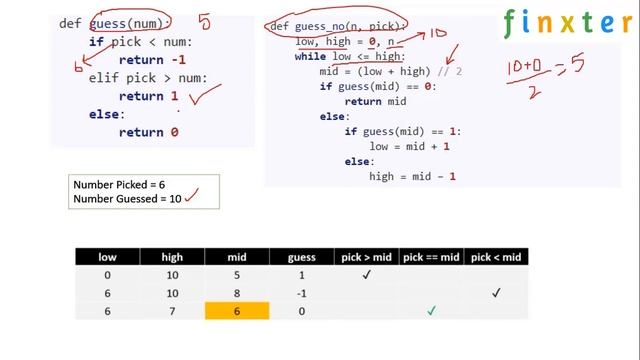 [Google Interview] Guess The Number Higher or Lower - Python смотреть онлайн
