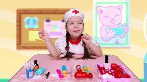 Мультики про котика Bubbu и Настю в больнице | Бубу и Настя заболели