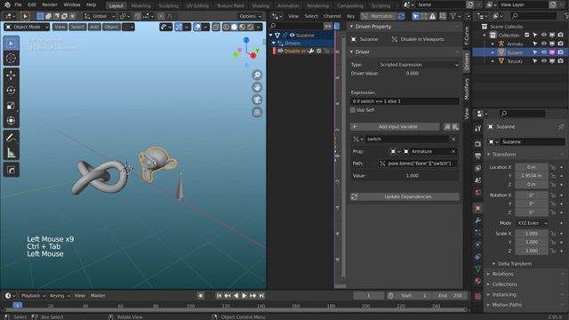 If Statement In A Driver | Blender Drivers Master Class смотреть онлайн