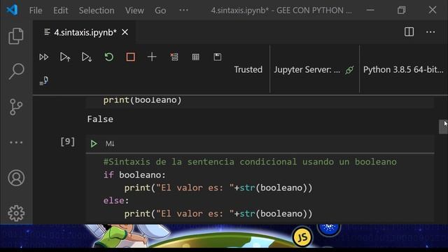 4 Google earth engine con python en vsc: Sintaxis básica de python смотреть онлайн