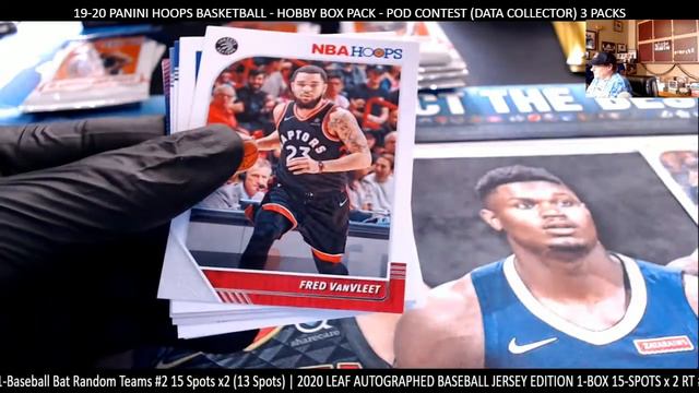 19-20 PANINI HOOPS BASKETBALL - HOBBY BOX PACK - POD CONTEST (DATA COLLECTOR) 3 PACKS смотреть онлайн