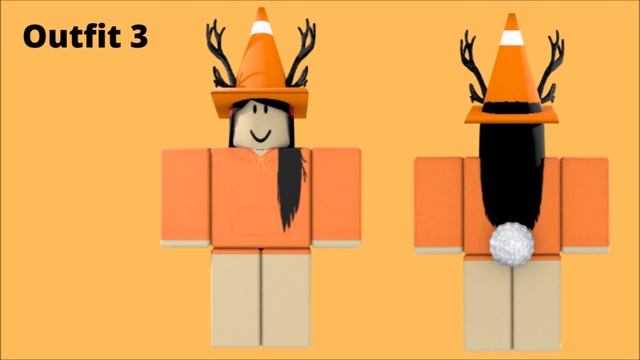 Orange Outfits (Roblox) смотреть онлайн